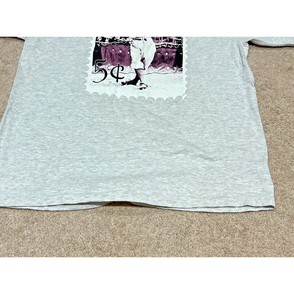 Vintage American Outpost Baseball Dodgers Mens Single Stitch Tee Size Large - Picture 2 of 8